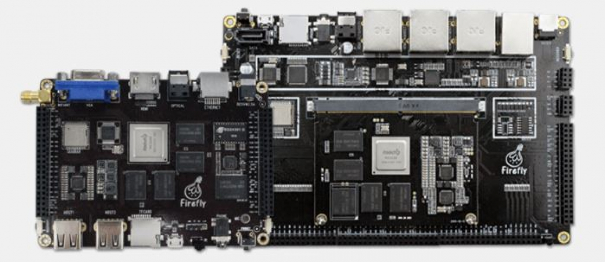 POC-SBC-RK3288-Fシングルボードコンピュータ