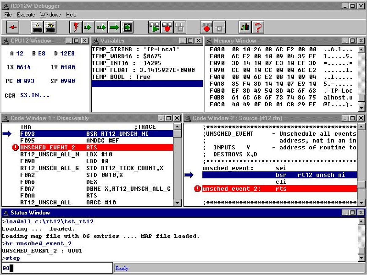 HC（S）12（X）インサーキットデバッガ（ＩＣＤ１２Ｚ）&nbsp;